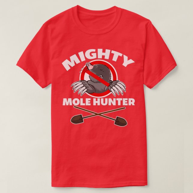 Camiseta Mighty Mole Hunter (Diseño del anverso)