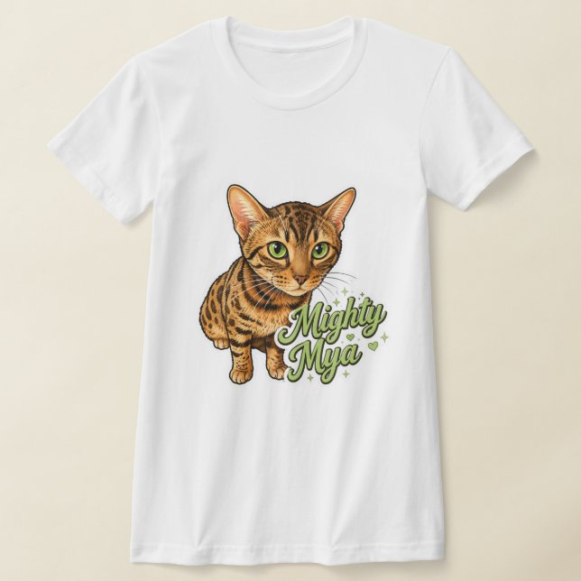 Camiseta Mighty Mya cuello en V (Distribución)