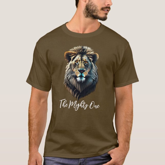 Camiseta Mighty One lion (Anverso)