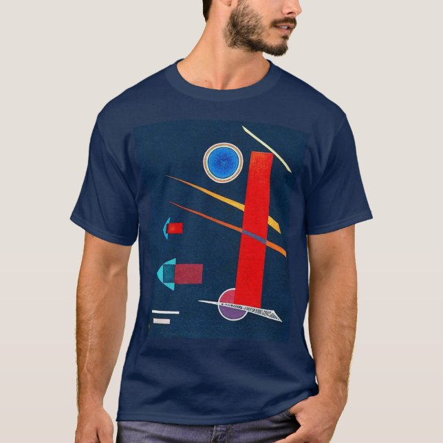 Camiseta Mighty Red - Kandinsky (Anverso)