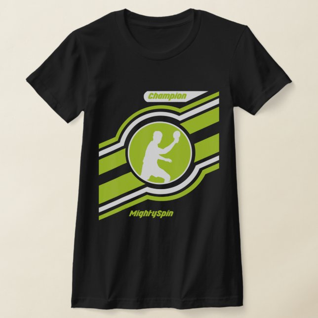 Camiseta Mighty Spin Ping Pong Tee de tenis de mesa Comfort (Distribución)