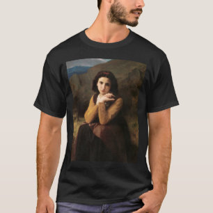 Camiseta Mignon Innocence of Adolescent Chica, Bouguereau