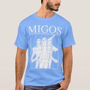 Camiseta Migos Hip hop White