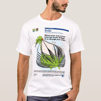 Camiseta Migración de pájaro de Alaska