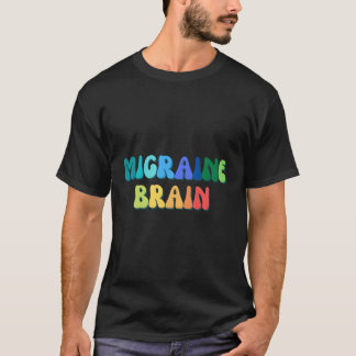 Camiseta Migraine Dolor de cabeza cerebral Conciencia Arcoi