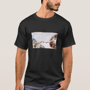 Camiseta Miguel Ángel La Creación de Adán (Capilla Sixtina