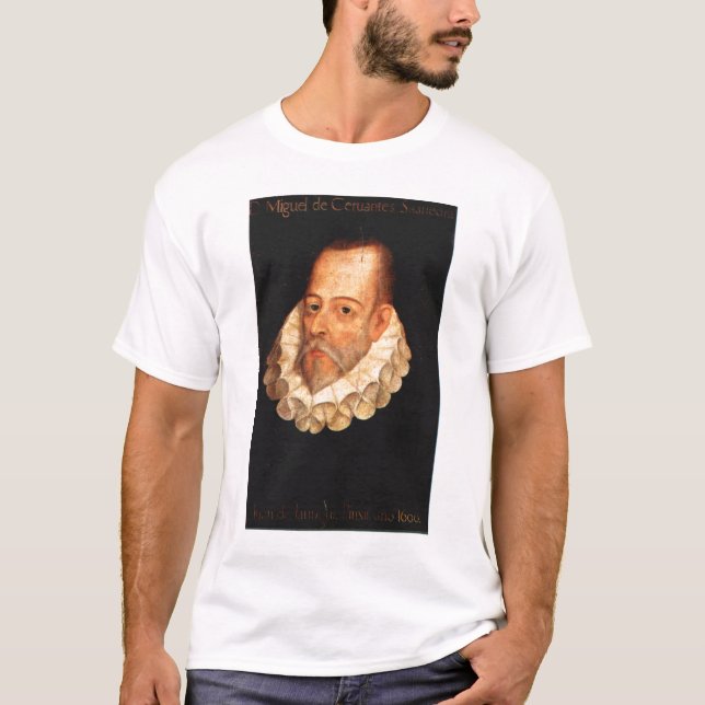 Camiseta Miguel de Cervantes (Anverso)