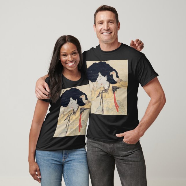 Camiseta Miindo (Retrato de una belleza) 미 인 arte 도 coreano (Unisexo)