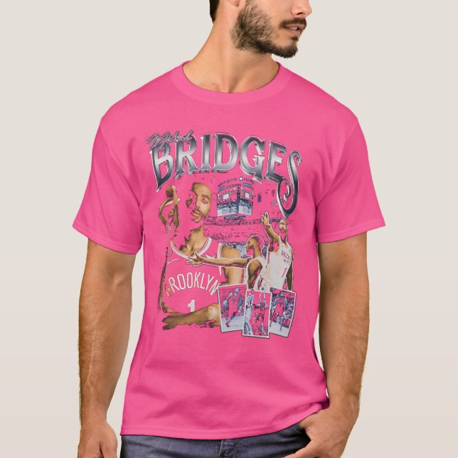 Camiseta Mikal Bridges Vintage Bootleg (Anverso)