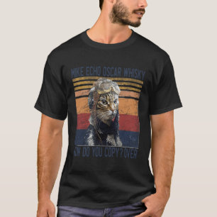Camiseta Mike Echo Oscar Whisky Cómo Copiar A Pilot Kitty