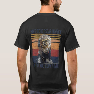 Camiseta Mike Echo Oscar Whisky Cómo Copiar A Pilot Kitty