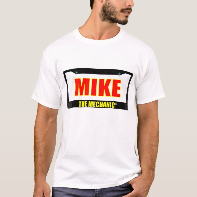 Camiseta Mike el mecánico (Anverso)