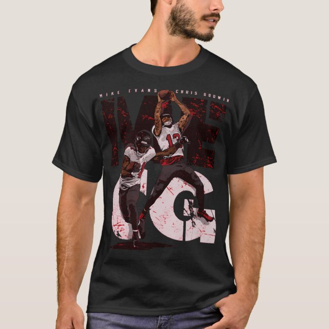 Camiseta Mike Evans Chris Godwin Tampa Bay (Anverso)