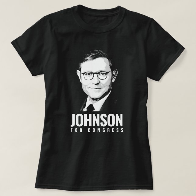 Camiseta Mike Johnson para el Congreso (Diseño del anverso)