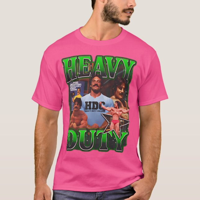 Camiseta Mike Mentzer Heavy Duty (Anverso)