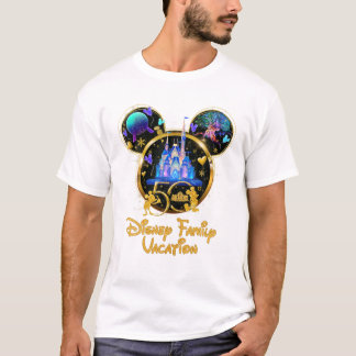 Camiseta Mike Mouse Head Most Magical World Family Vacation