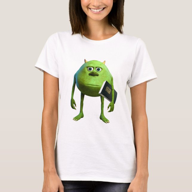 Camiseta Mike Wazowski con Biblia (Anverso)
