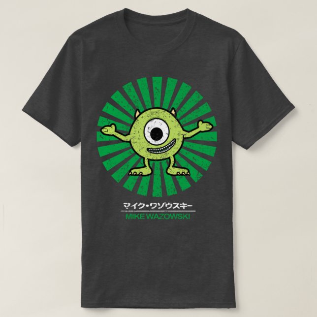 Camiseta mike wazowski retro vintage (Diseño del anverso)