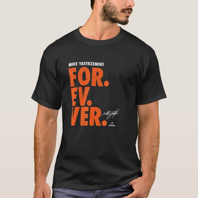 Camiseta Mike Yastrzemski Forever Baseball Mike Yastrzemski (Anverso)