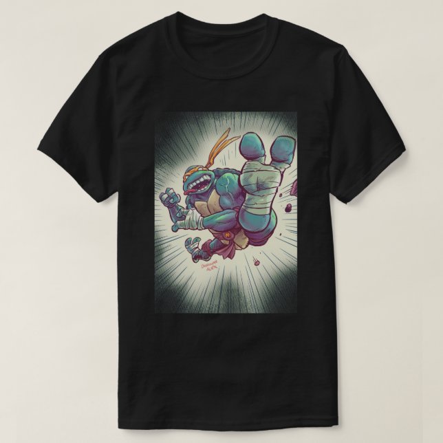 Camiseta Mikey Kick (Diseño del anverso)
