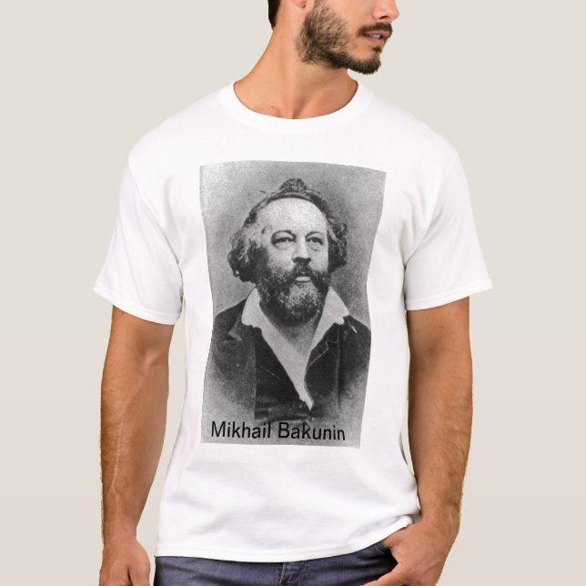 Camiseta Mikhail Bakunin (Anverso)
