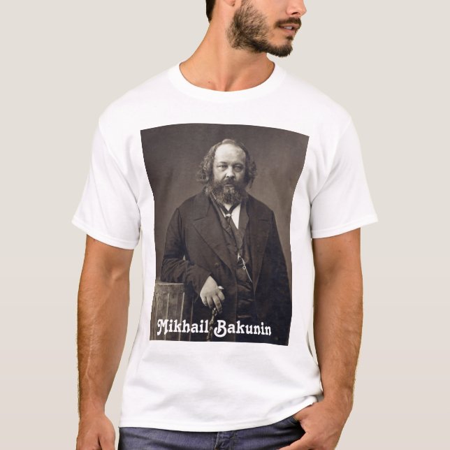 Camiseta Mikhail Bakunin 2 (Anverso)