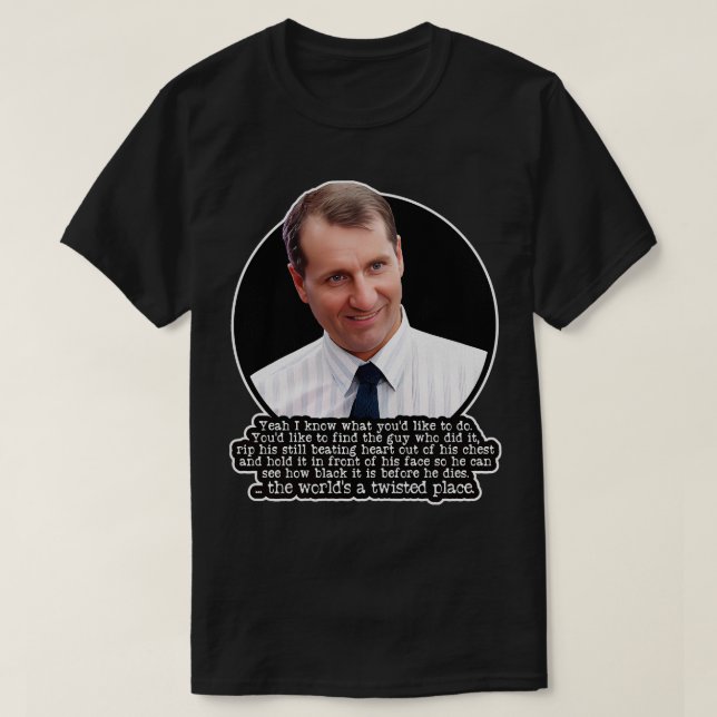 Camiseta Mikitas Manager Glen Twisted Place (Diseño del anverso)