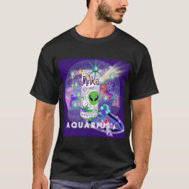 Camiseta Mikitiez aquarius galaxia verano refresco de cerve