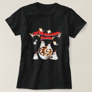 Camiseta Mikitiez blackfriday chocolate caliente rojo