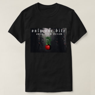 Camiseta Mikitiez calavera roja veneno de manzana tóxica ve