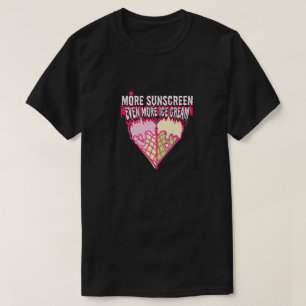 Camiseta Mikitiez cottoncandy icecream día caliente soleado