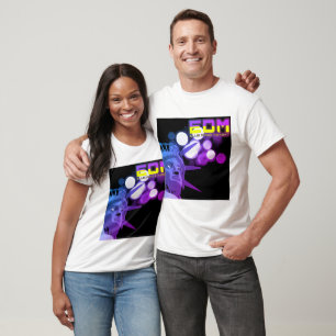 Camiseta Mikitiez EDM música ellis disco disco usa libertad