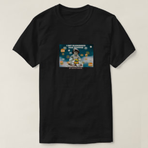 Camiseta Mikitiez espacio dolly cráneo hamburguesa frienchf