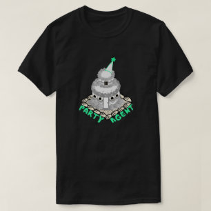 Camiseta Mikitiez fiesta agente de la compañía listo para e