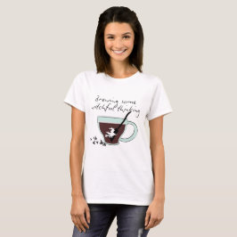 Camiseta Mikitiez Halloween espresso bruja cafetería