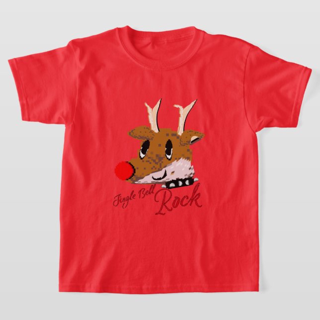 Camiseta Mikitiez jinglebellrock punk gothmas reindeer (Distribución)