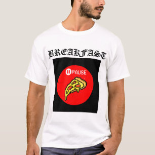 Camiseta Mikitiez papá padre gamer pizza pixel art