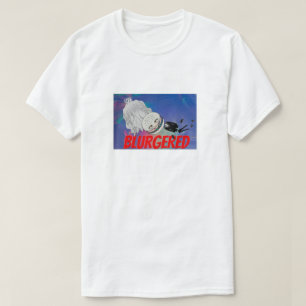 Camiseta Mikitiez rubia peinada corbata de traje negro rosa