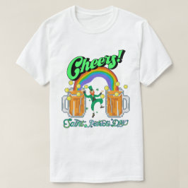 Camiseta Mikitiez verde afortunado Saint Patrick's Day iris