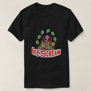 Camiseta Mikitiez vintage payaso icecream scaryfilm
