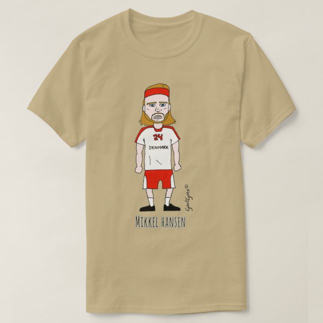 Camiseta Mikkel Hansen (Diseño del anverso)