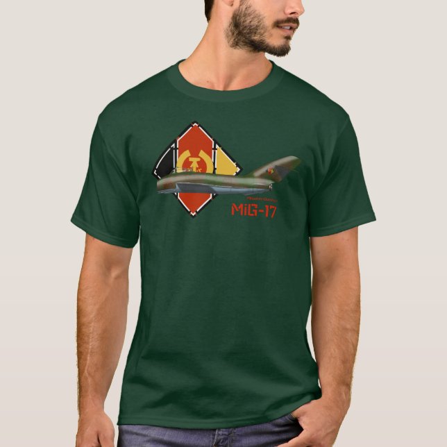 Camiseta Mikoyan-Guervich MiG-17 (Anverso)