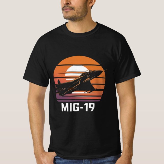 Camiseta Mikoyan-Gurevich MiG-19 (Anverso)