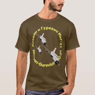 Camiseta Mikoyan-Gurevich MiG-21