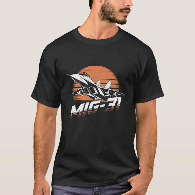 Camiseta Mikoyan MiG-31 (Anverso)