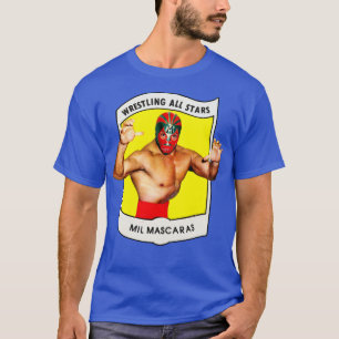 Camiseta Mil Mascaras 1982 Lucha contra todas las estrellas