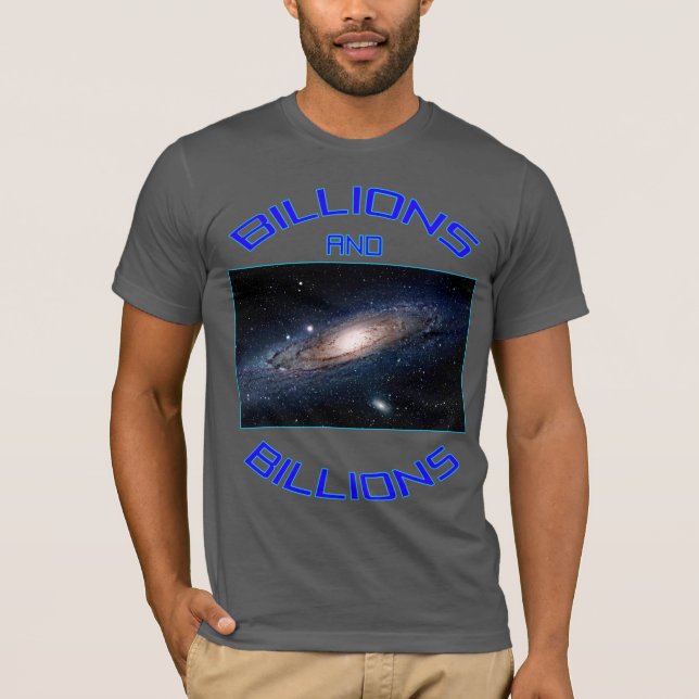 Camiseta Mil millones y mil millones de estrellas (Anverso)