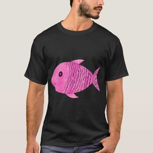 Camiseta Milagro de la trucha marrón (Anverso)