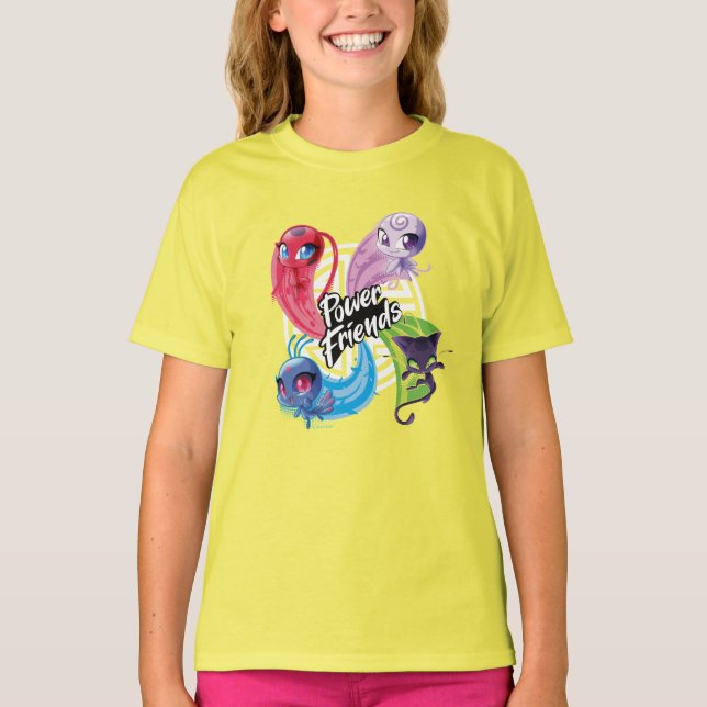 Camiseta Milagrosos amigos del poder de Kwamis (Anverso)