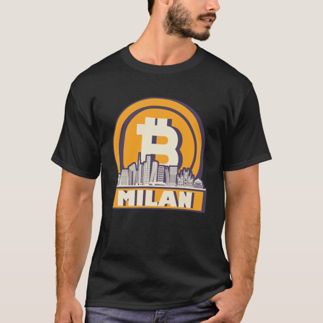 Camiseta Milan Bitcoin Maximalist (Anverso)